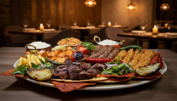 Our Mix Grill Platter Best Halal BBQ in Villa Park