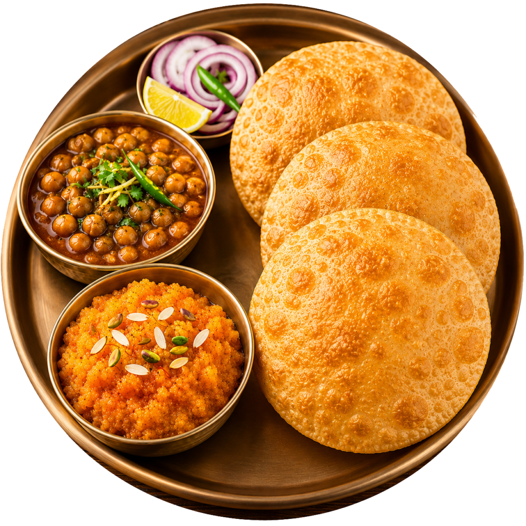 Halwa Puri Nashta