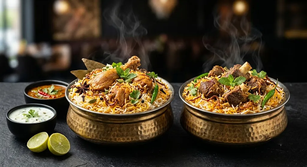Chicken vs Mutton Biryani (2026 Guide)